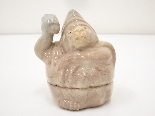 道具 ] - 道具 萩焼 三輪敏之造 干支申香合（共箱） | ネットショップ